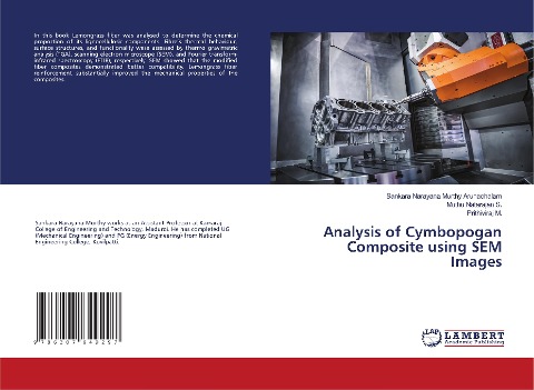 Analysis of Cymbopogan Composite using SEM Images