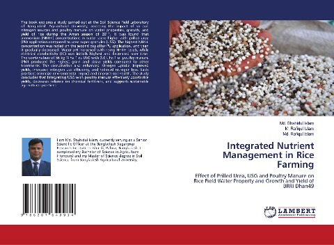 Integrated Nutrient Management in Rice Farming: Effect of Prilled Urea, USG and Poultry Manure on Rice Field Water Property and Growth and Yield of BRRI Dhan49