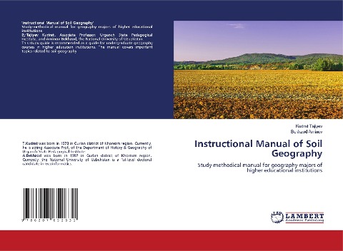 Instructional Manual of Soil Geography: Study-methodical manual for geography majors of higher educational institutions