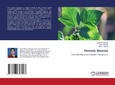 Feronia limonia: From Folk Medicine to Modern Therapeutics