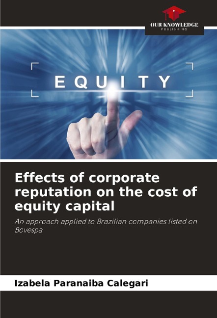 Effects of corporate reputation on the cost of equity capital: An approach applied to Brazilian companies listed on Bovespa