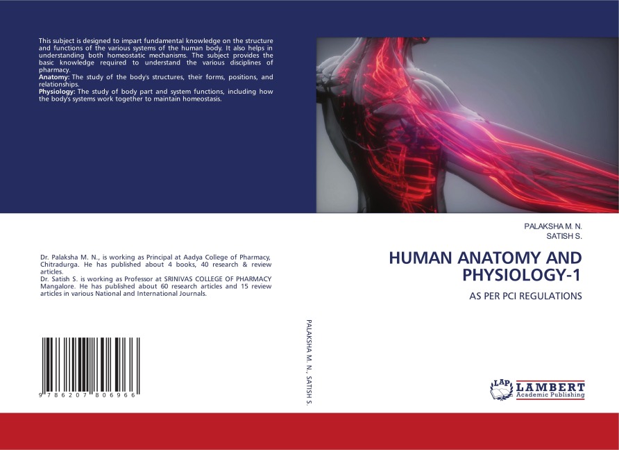 HUMAN ANATOMY AND PHYSIOLOGY-1: AS PER PCI REGULATIONS