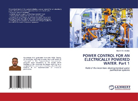 POWER CONTROL FOR AN ELECTRICALLY POWERED WATER. Part 1: Field of the invention: electrochemical water purification systems
