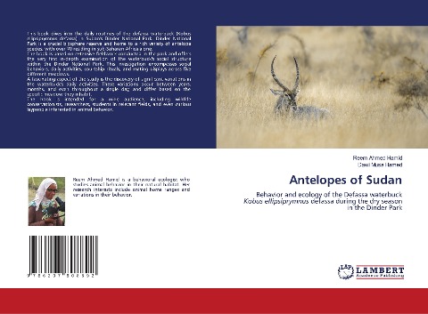 Antelopes of Sudan: Behavior and ecology of the Defassa waterbuck Kobus ellipsiprymnus defassa during the dry season in the Dinder Park