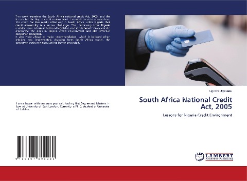 South Africa National Credit Act, 2005: Lessons for Nigeria Credit Environment