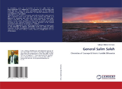 General Salim Saleh: Chronicles of Courage & Valors Humble Silhouette
