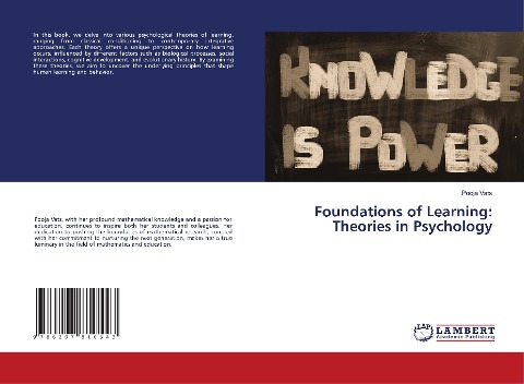 Foundations of Learning: Theories in Psychology