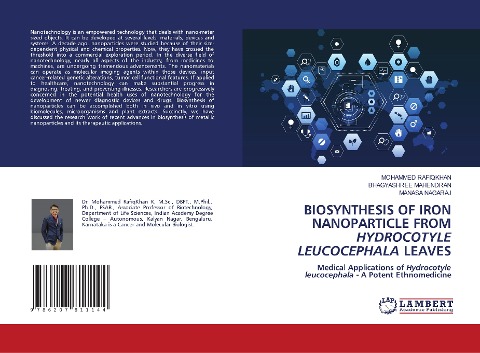 BIOSYNTHESIS OF IRON NANOPARTICLE FROM HYDROCOTYLE LEUCOCEPHALA LEAVES: Medical Applications of Hydrocotyle leucocephala - A Potent Ethnomedicine