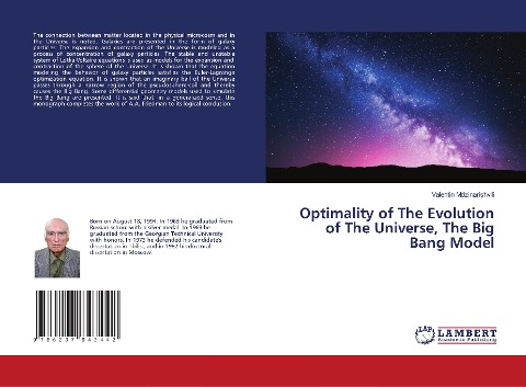 Optimality of The Evolution of The Universe, The Big Bang Model