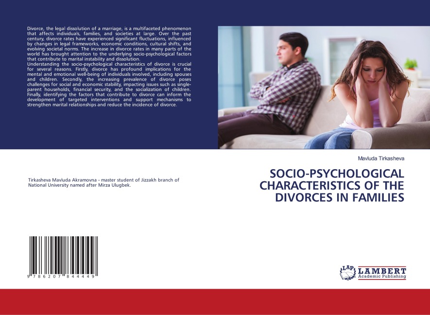 SOCIO-PSYCHOLOGICAL CHARACTERISTICS OF THE DIVORCES IN FAMILIES