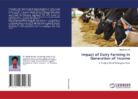 Impact of Dairy Farming in Generation of Income: A Study in Rural Telangana Area