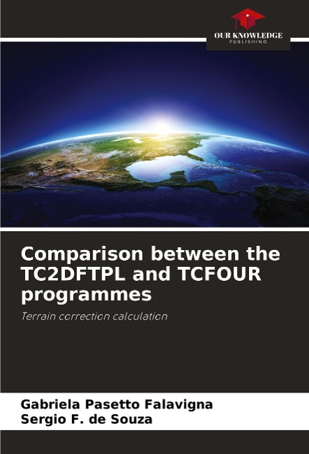Comparison between the TC2DFTPL and TCFOUR programmes: Terrain correction calculation