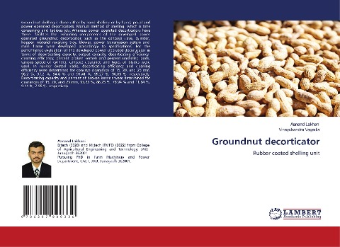 Groundnut decorticator: Rubber coated shelling unit