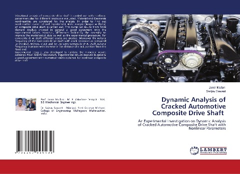 Dynamic Analysis of Cracked Automotive Composite Drive Shaft: An Experimental Investigation on Dynamic Analysis of Cracked Automotive Composite Drive Shaft withNonlinear Parameters