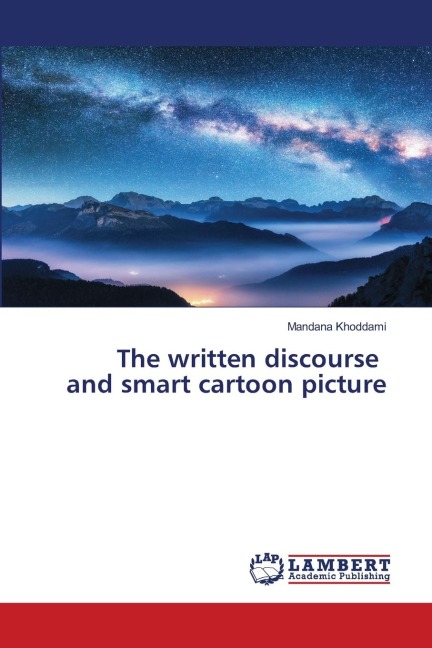 The written discourse and smart cartoon picture
