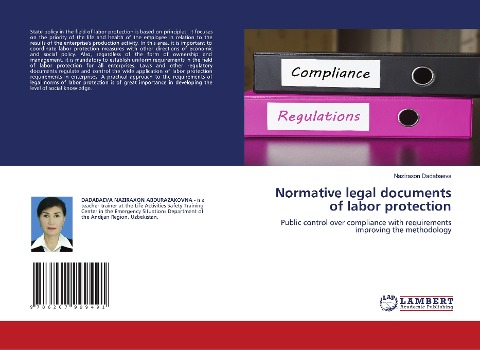 Normative legal documents of labor protection: Public control over compliance with requirements improving the methodology