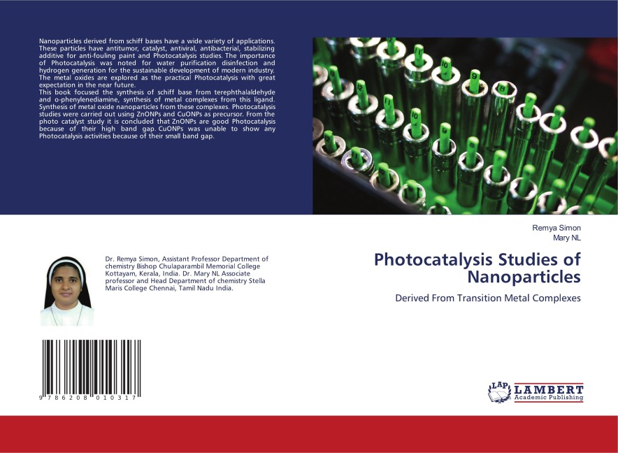 Photocatalysis Studies of Nanoparticles: Derived From Transition Metal Complexes
