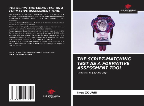 THE SCRIPT-MATCHING TEST AS A FORMATIVE ASSESSMENT TOOL: Obstetrics and gynecology
