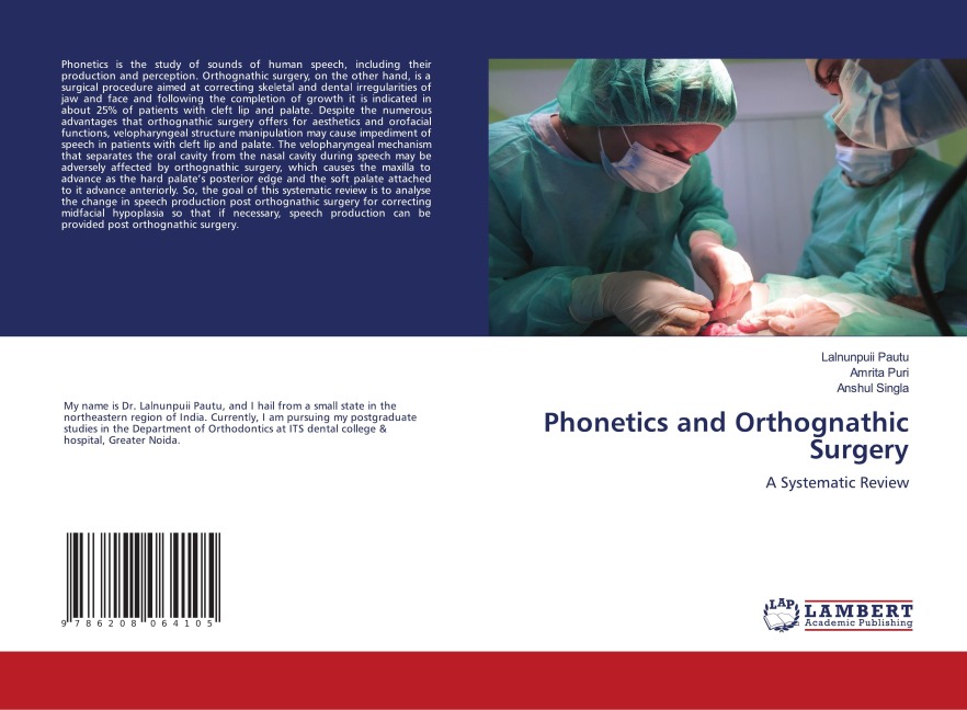 Phonetics and Orthognathic Surgery: A Systematic Review