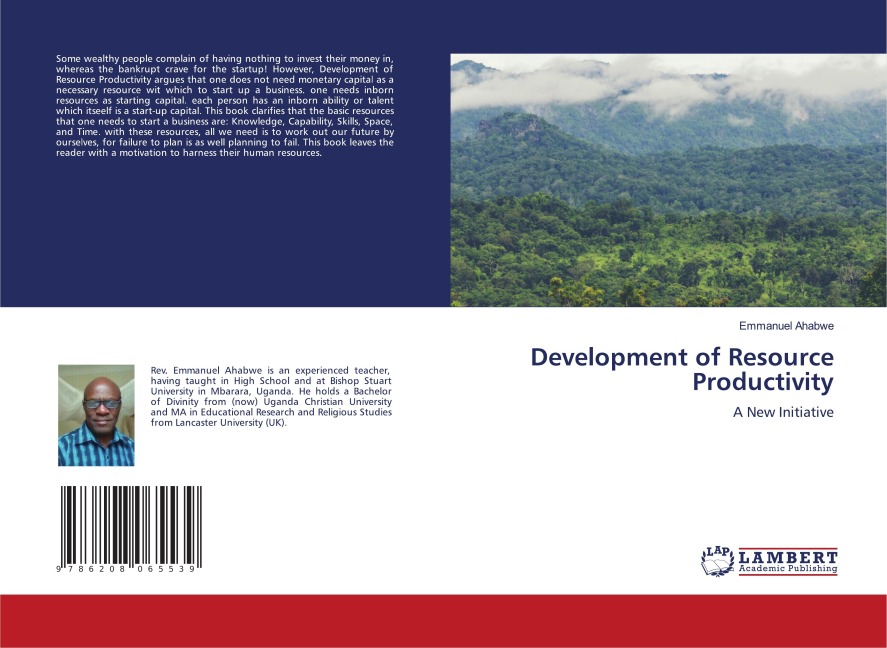 Development of Resource Productivity: A New Initiative