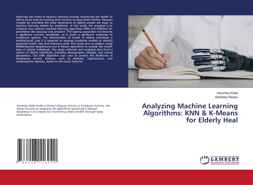 Analyzing Machine Learning Algorithms: KNN & K-Means for Elderly Heal