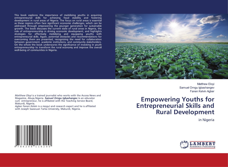 Empowering Youths for Entrepreneurial Skills and Rural Development: in Nigeria