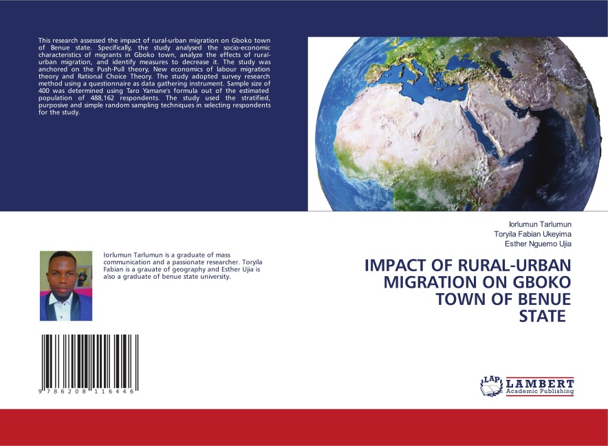 IMPACT OF RURAL-URBAN MIGRATION ON GBOKO TOWN OF BENUE STATE