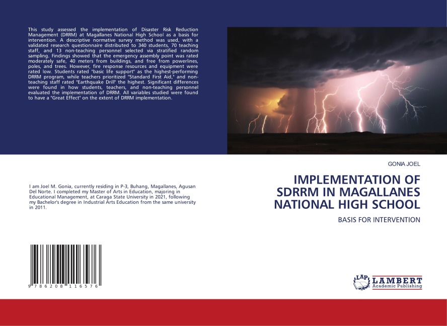IMPLEMENTATION OF SDRRM IN MAGALLANES NATIONAL HIGH SCHOOL: BASIS FOR INTERVENTION