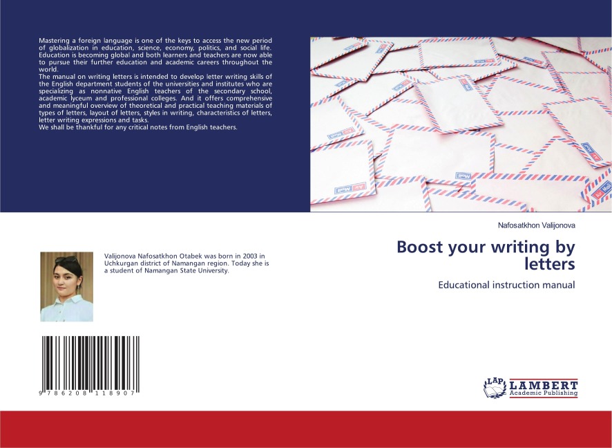 Boost your writing by letters: Educational instruction manual