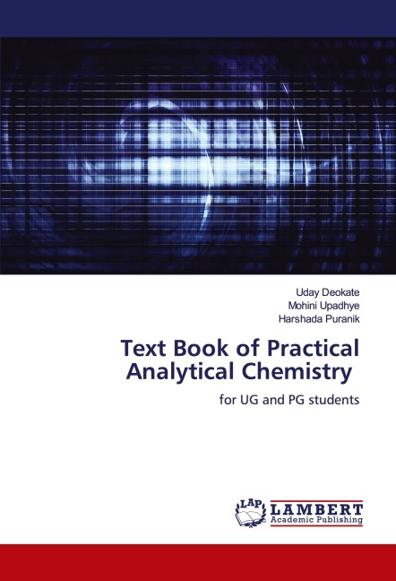Text Book of Practical Analytical Chemistry: for UG and PG students
