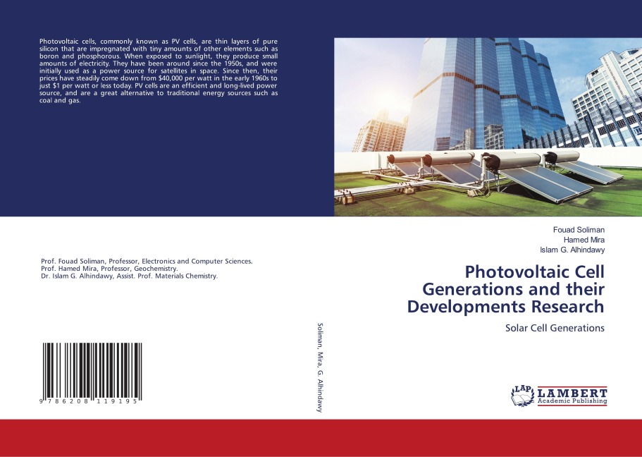 Photovoltaic Cell Generations and their Developments Research: Solar Cell Generations