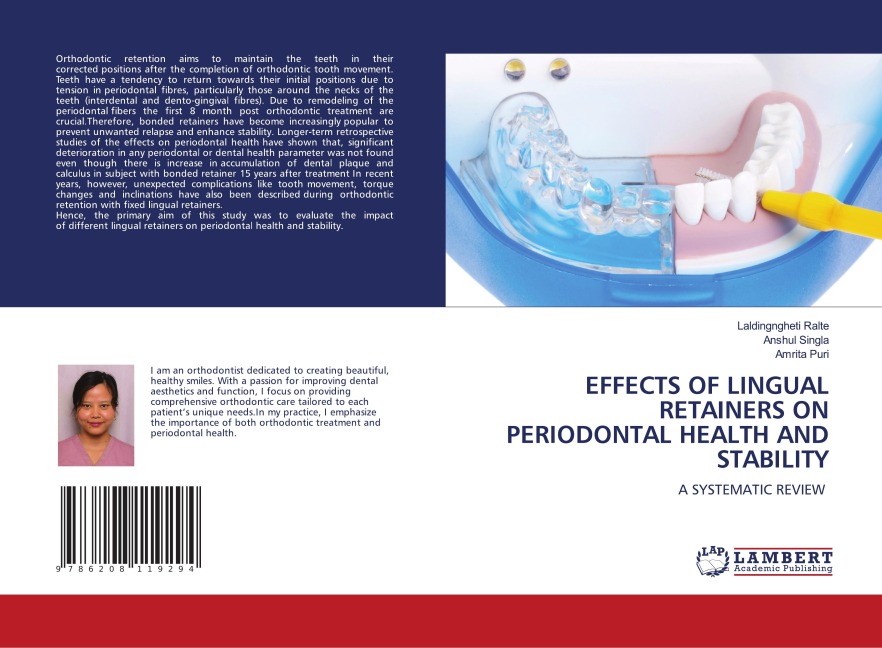 EFFECTS OF LINGUAL RETAINERS ON PERIODONTAL HEALTH AND STABILITY: A SYSTEMATIC REVIEW