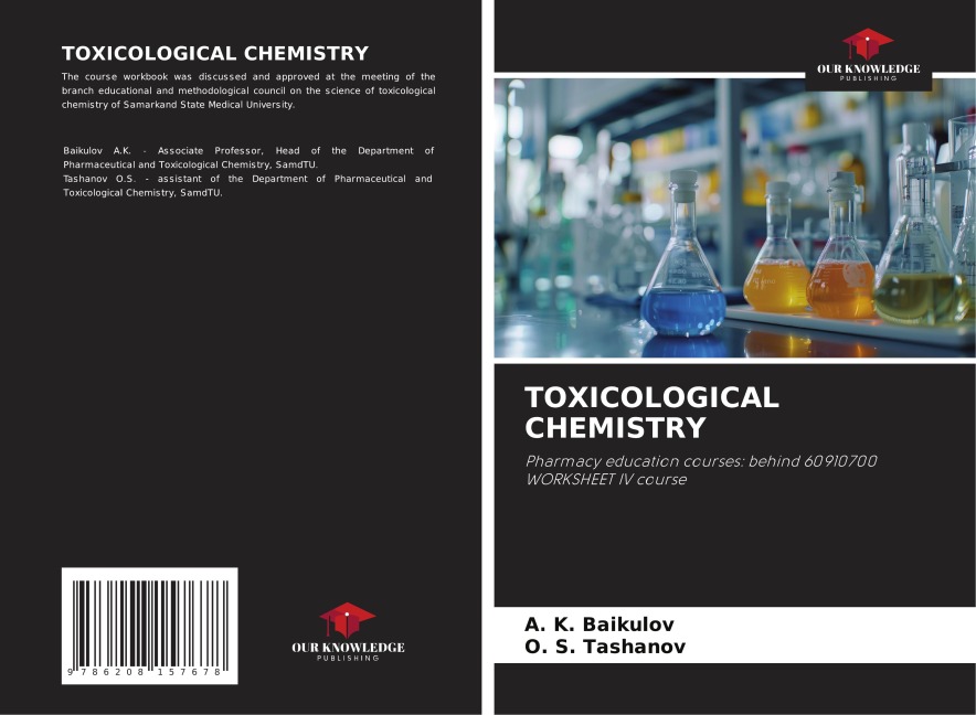 TOXICOLOGICAL CHEMISTRY: Pharmacy education courses: behind 60910700 WORKSHEET IV course