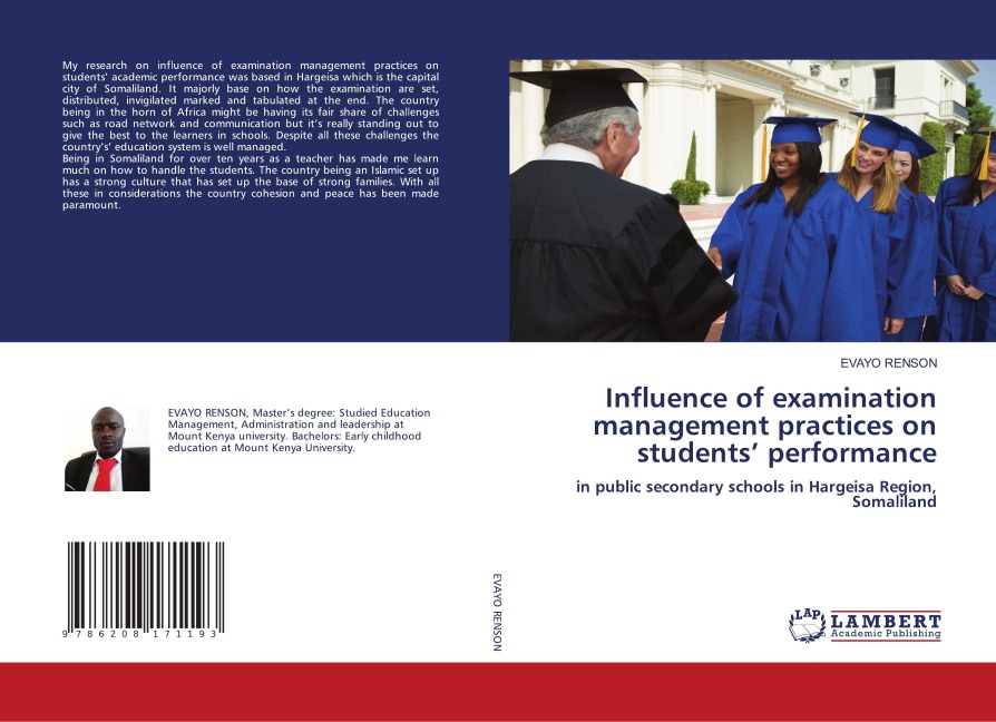 Influence of examination management practices on students performance: in public secondary schools in Hargeisa Region, Somaliland