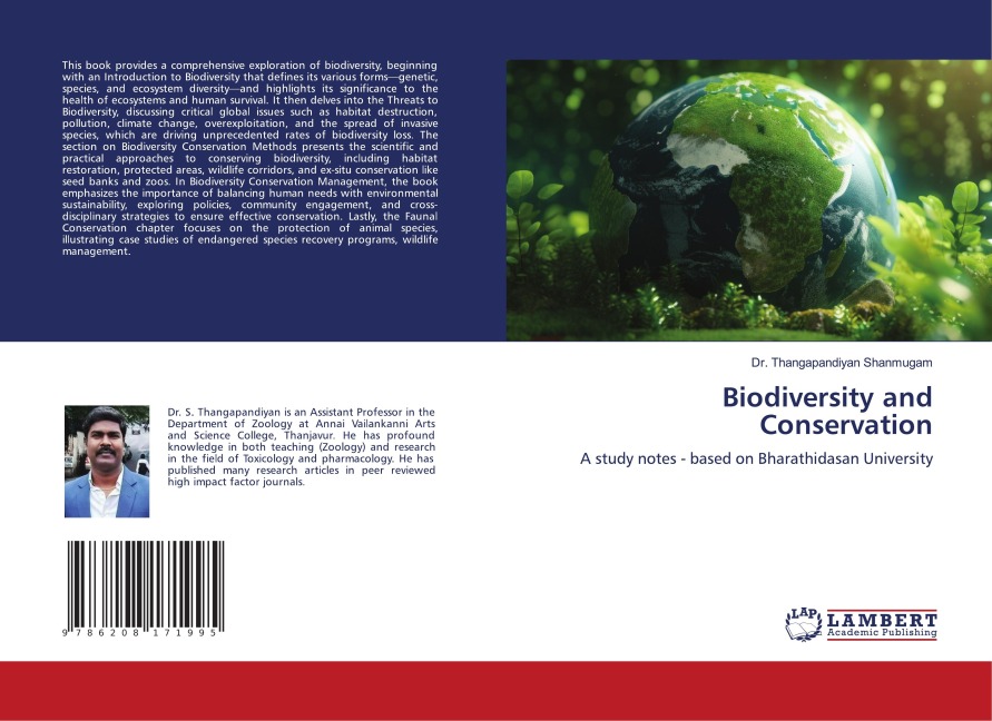 Biodiversity and Conservation: A study notes - based on Bharathidasan University