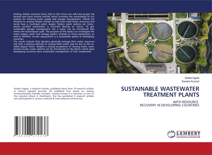SUSTAINABLE WASTEWATER TREATMENT PLANTS: WITH RESOURCE RECOVERY IN DEVELOPING COUNTRIES