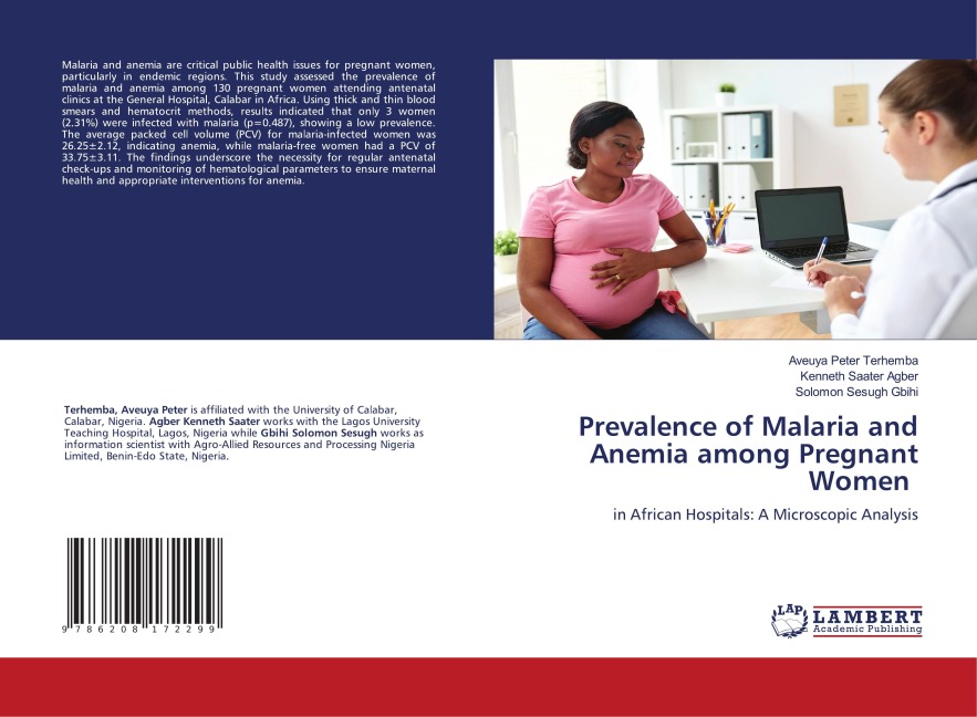 Prevalence of Malaria and Anemia among Pregnant Women: in African Hospitals: A Microscopic Analysis