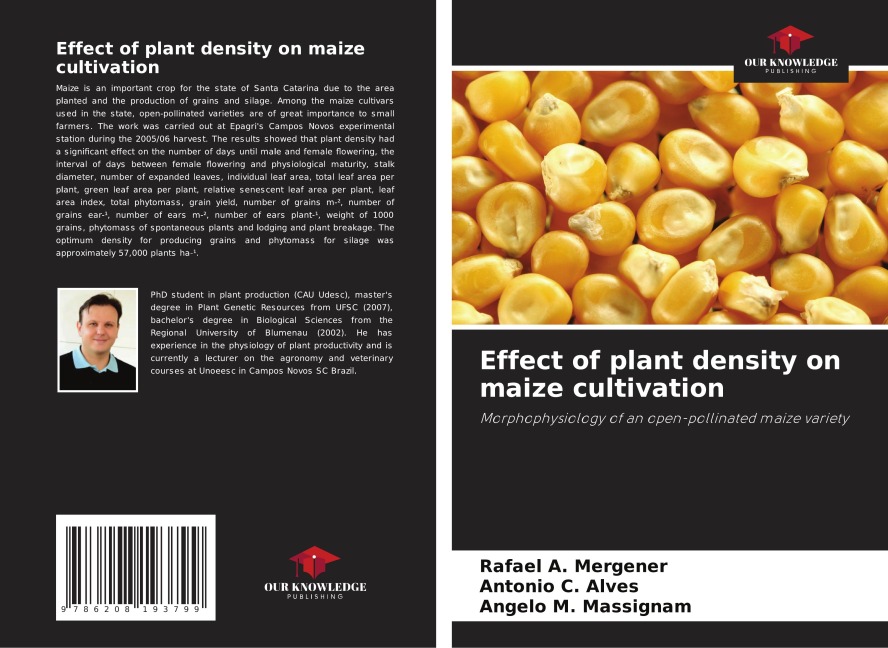 Effect of plant density on maize cultivation: Morphophysiology of an open-pollinated maize variety