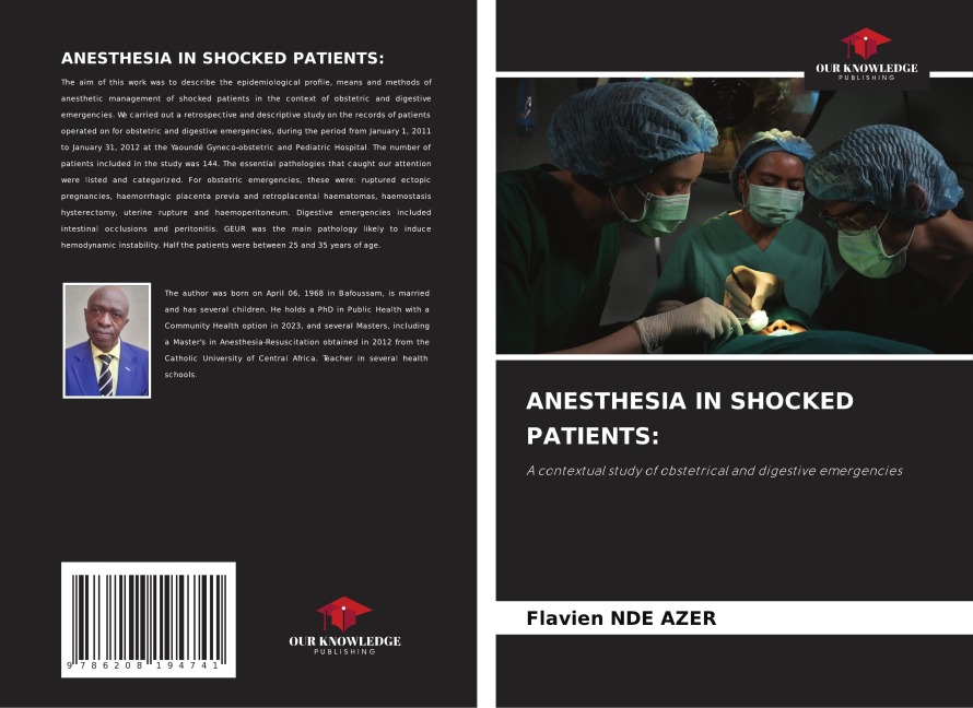 ANESTHESIA IN SHOCKED PATIENTS:: A contextual study of obstetrical and digestive emergencies