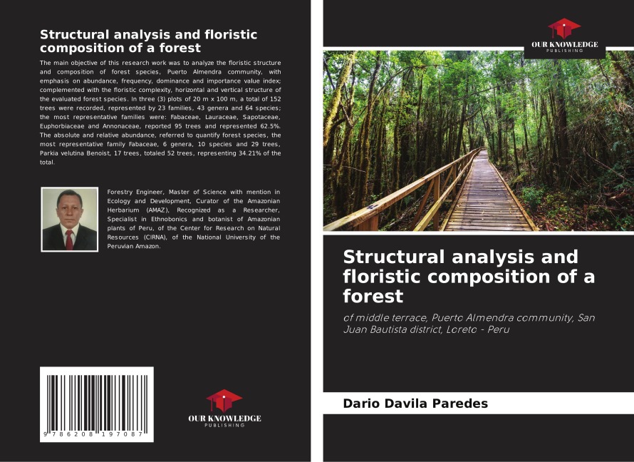 Structural analysis and floristic composition of a forest: of middle terrace, Puerto Almendra community, San Juan Bautista district, Loreto - Peru