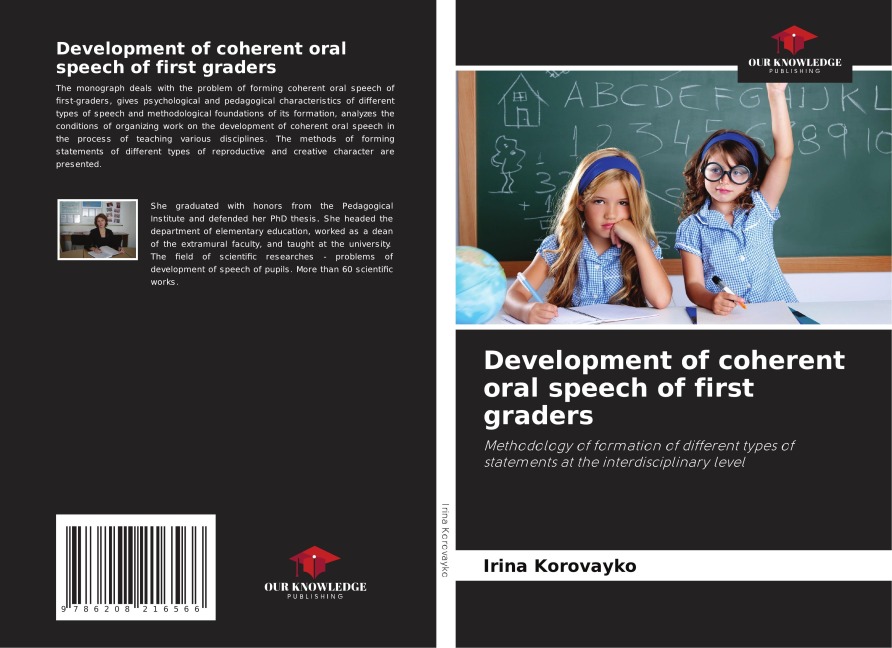 Development of coherent oral speech of first graders: Methodology of formation of different types of statements at the interdisciplinary level