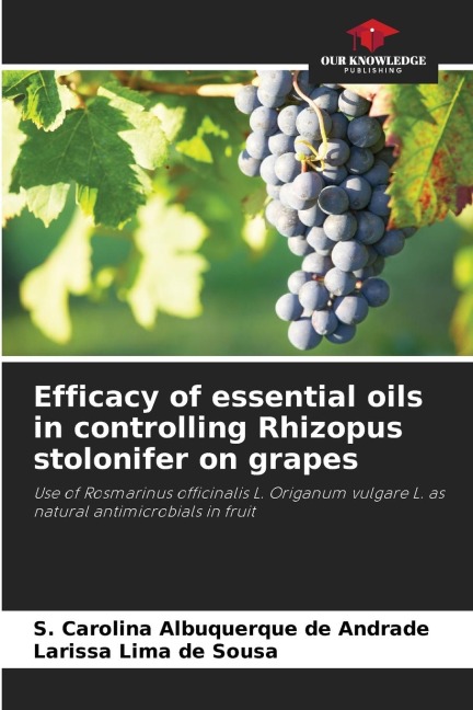 Efficacy of essential oils in controlling Rhizopus stolonifer on grapes: Use of Rosmarinus officinalis L. Origanum vulgare L. as natural antimicrobials in fruit