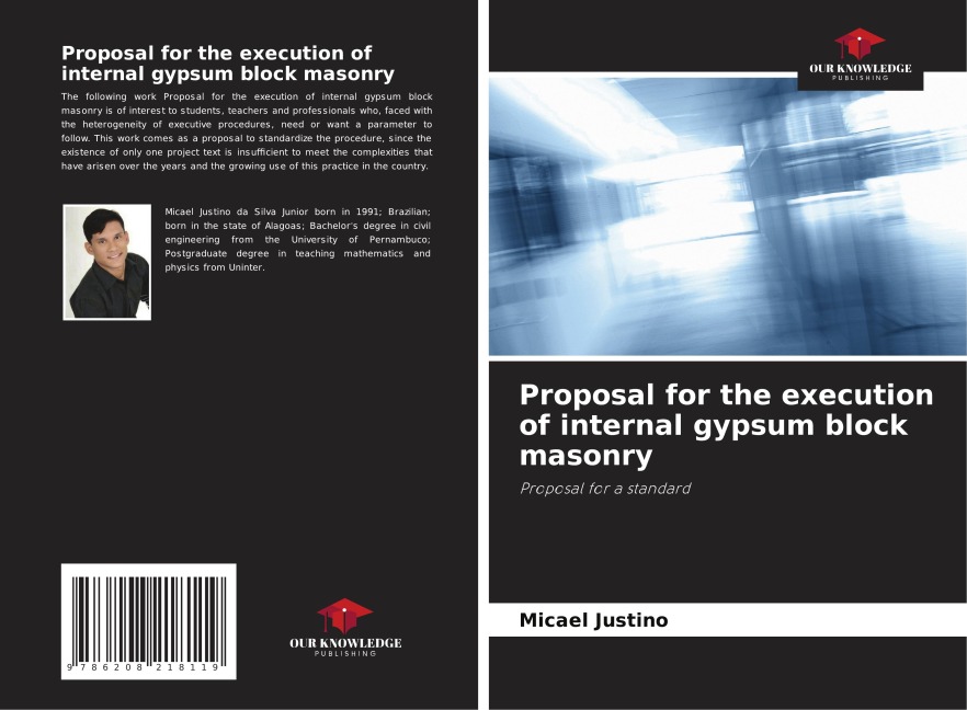Proposal for the execution of internal gypsum block masonry: Proposal for a standard