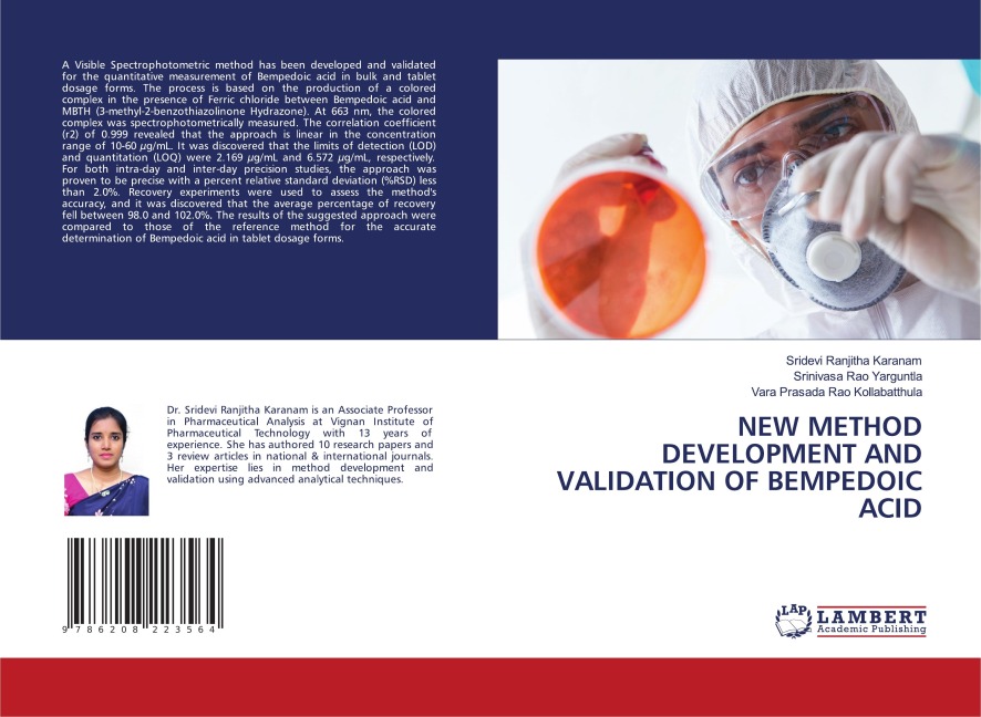 NEW METHOD DEVELOPMENT AND VALIDATION OF BEMPEDOIC ACID