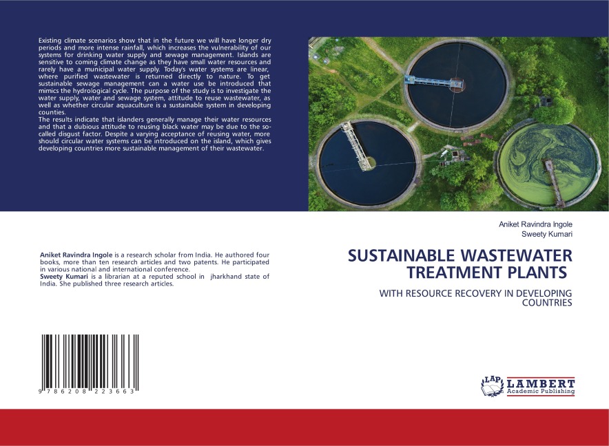 SUSTAINABLE WASTEWATER TREATMENT PLANTS: WITH RESOURCE RECOVERY IN DEVELOPING COUNTRIES