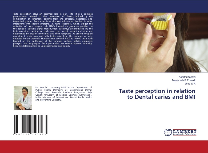 Taste perception in relation to Dental caries and BMI