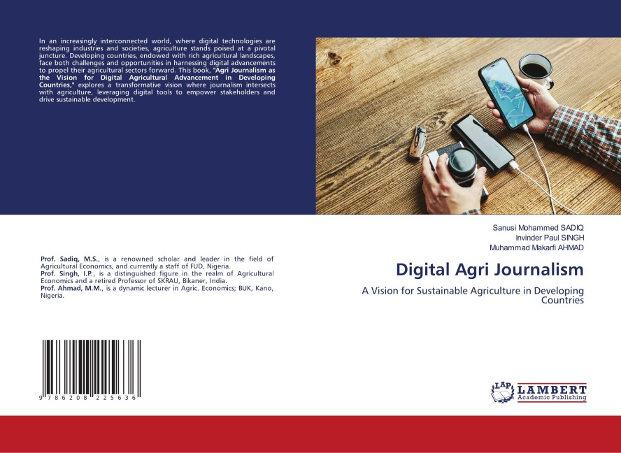 Digital Agri Journalism: A Vision for Sustainable Agriculture in Developing Countries