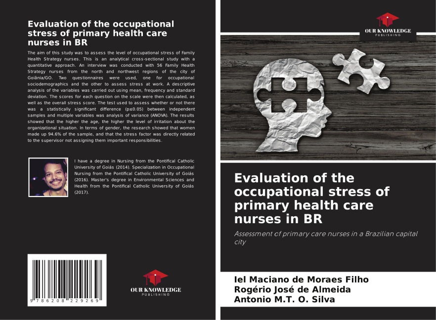 Evaluation of the occupational stress of primary health care nurses in BR: Assessment of primary care nurses in a Brazilian capital city