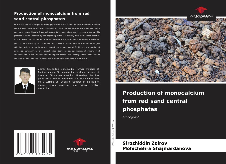 Production of monocalcium from red sand central phosphates: Monograph