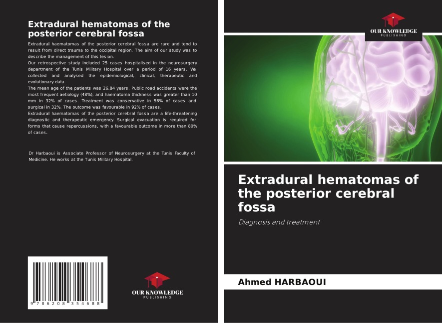 Extradural hematomas of the posterior cerebral fossa: Diagnosis and treatment